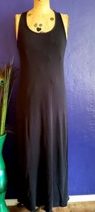 Black Gap racerback maxi dress